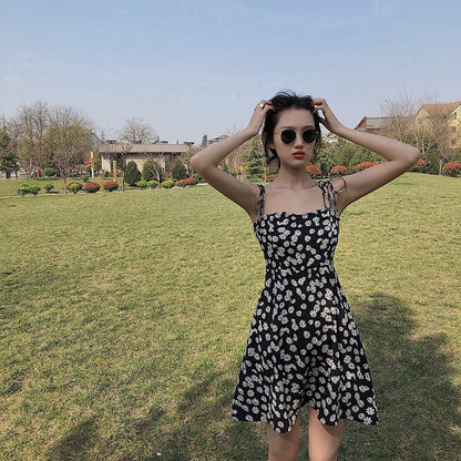 IELGY Little Daisy Dress Women Floral Dress