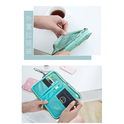 Large capacity cute ticket holder passport bag can waterproof bag