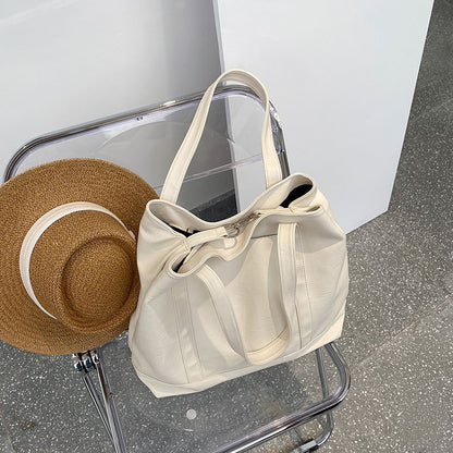 IELGY large capacity bag female tote bag simple all-match single shoulder bag