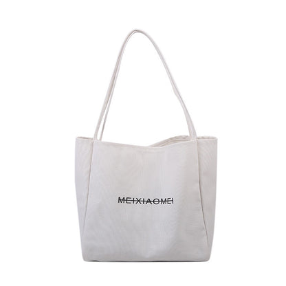 IELGY Western Style Casual All-Matching Canvas Summer Fashion Large Capacity New Trendy Women's Tote Bag