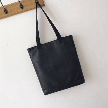 IELGY Single shoulder bag female Korean version of Joker large capacity fashion simple tote bag