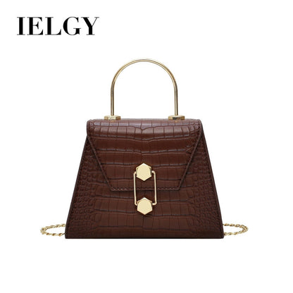 IELGY One-shoulder female bag high-grade fashion portable small bag wild casual Messenger bag