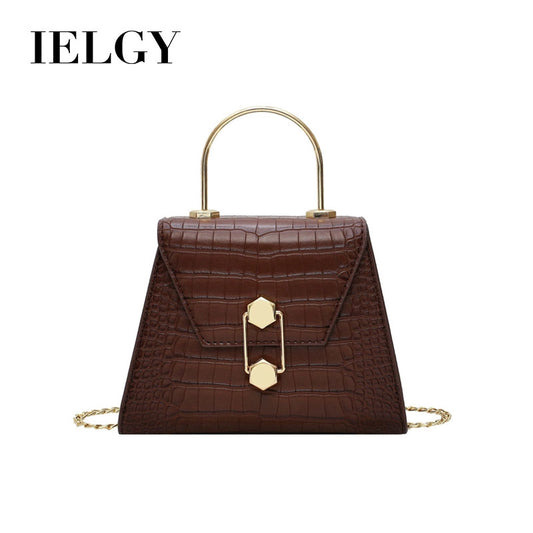 IELGY One-shoulder female bag high-grade fashion portable small bag wild casual Messenger bag