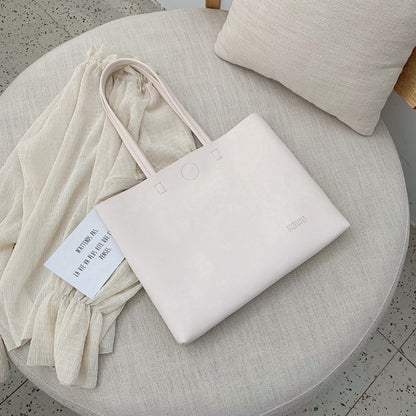 IELGY High quality, foreign style, large capacity, simple Korean version single shoulder bag, Messenger carrying Tote Bag
