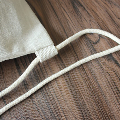 Canvas Drawstring Backpack