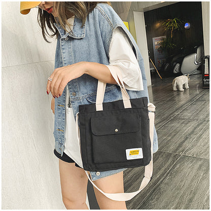 IELGY Handbags Women Handbags Literature and Art Bags Canvas Bags Diagonal Bags