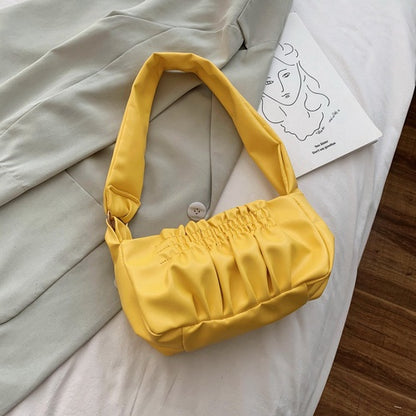 IELGY Cloud bag female joker underarm bag soft shoulder bag handbag