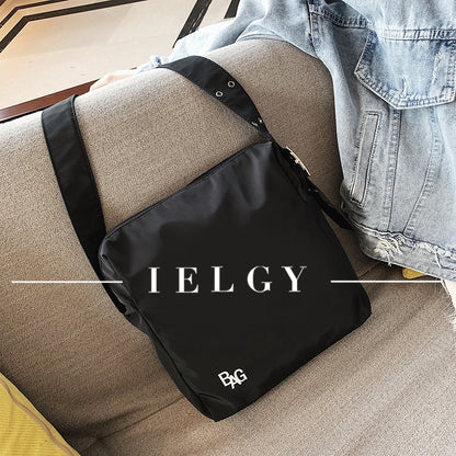 IELGY Sports Messenger Bag Girl Korea Ins Shoulder Bag