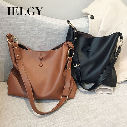 IELGY  Handbag ulzzang women's bag single shoulder high-capacity high-sense kit