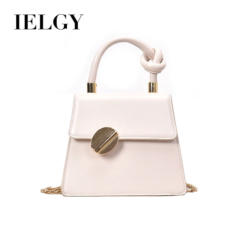 IELGY One-shoulder messenger women bag retro fashion comfortable portable chain small square