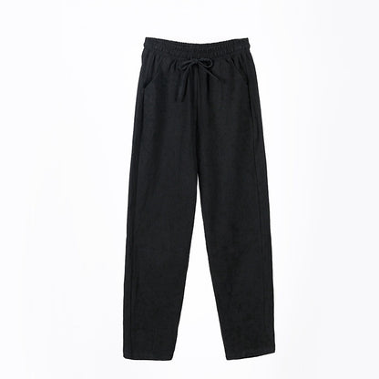 IELGY Cotton casual pants, harem pants, loose pants and thin legs