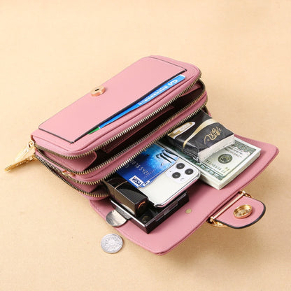 IELGY elegant simple summer texture fashion ladies multi-color optional wallet