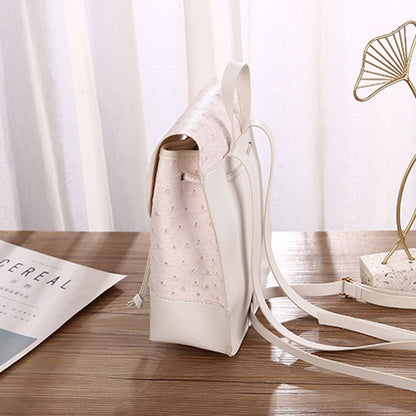 IELGY Korean Fashion Cute Small Backpack Small Fresh Backpack