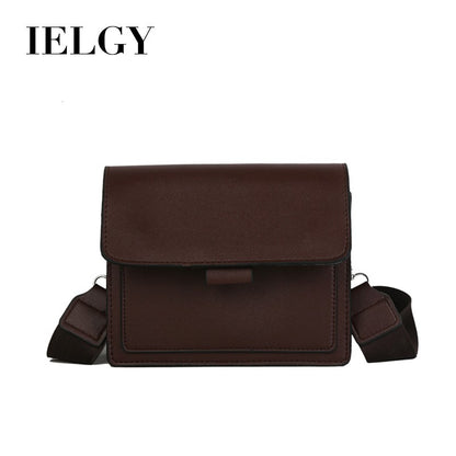 IELGY Chic one shoulder slung retro port wind lady small square bag