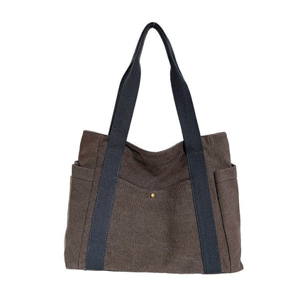 IELGY travel city simple tote bag canvas