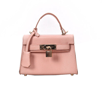 IELGY Korean  slung portable platinum bag Kelly bag
