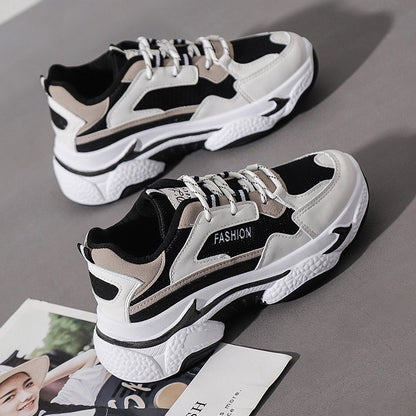 IELGY Breathable Thick Sole Women Casual Sneakers Shoes