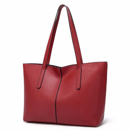 IELGY Women's bag new fashion simple and versatile large-capacity tote bag
