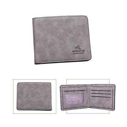 New wallet male short paragraph casual simple fashion wallet