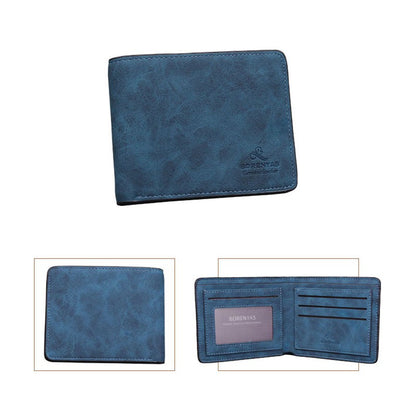 New wallet male short paragraph casual simple fashion wallet
