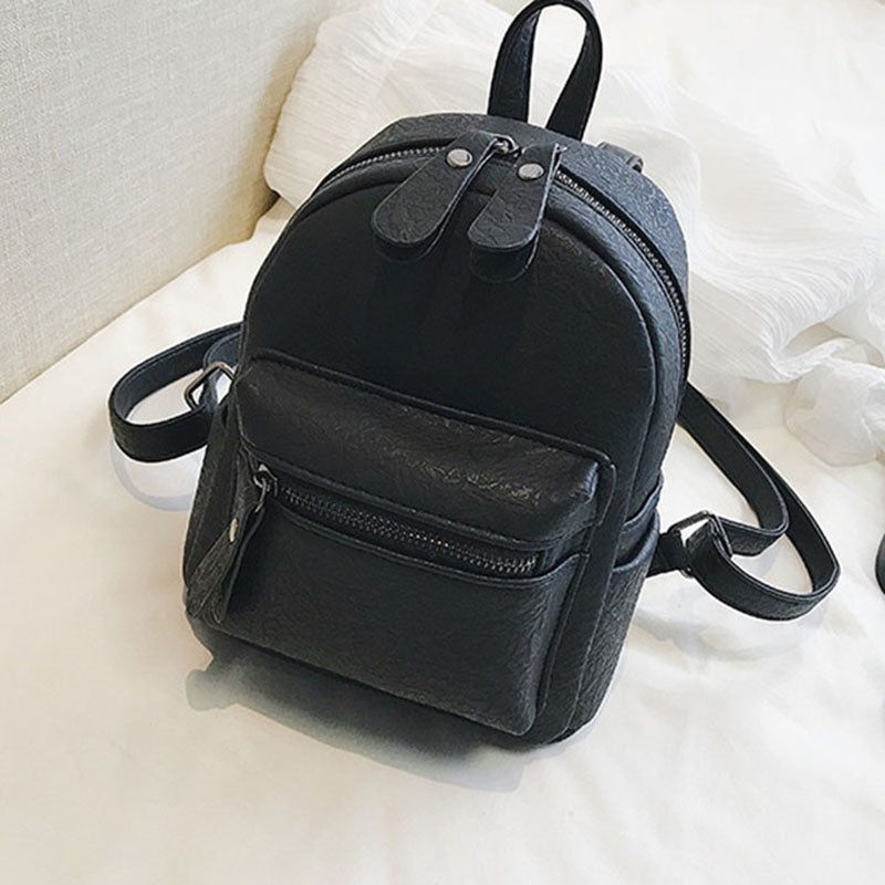 IELGY Casual Fashion Macaron Solid Color Ladies Backpack