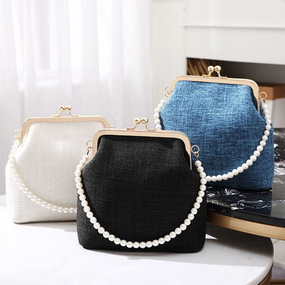 IELGY one-shoulder messenger shell type versatile fashion cosmetic bag