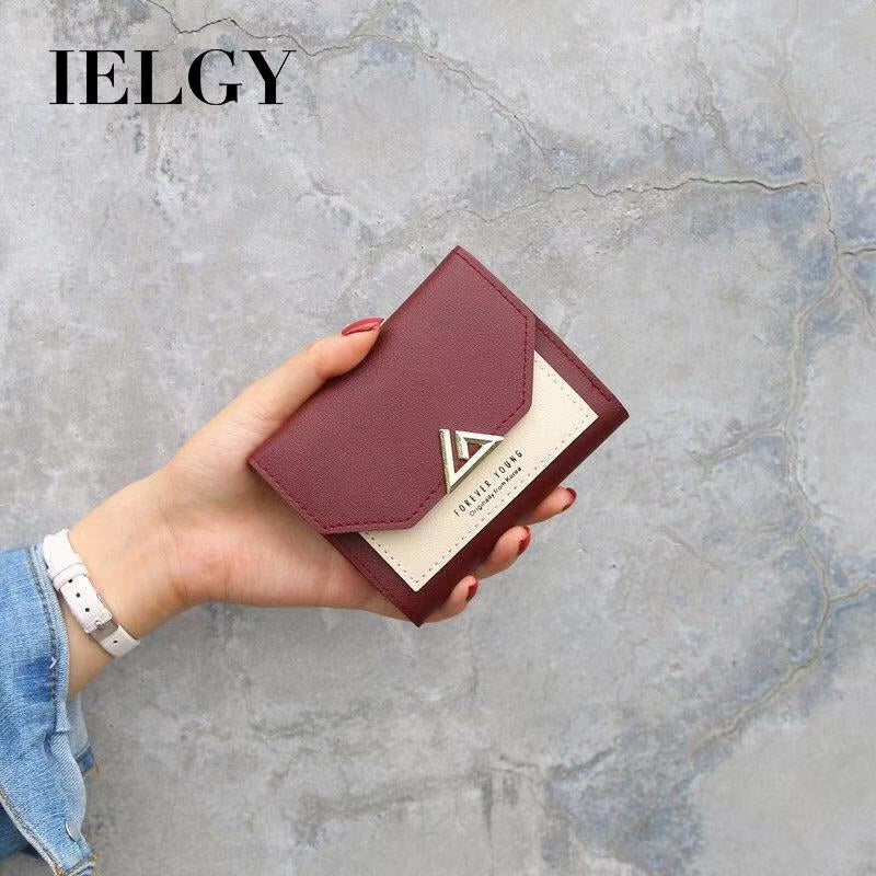 IELGY Korean version zero wallet student mini sweet and lovely short Ladies Wallet