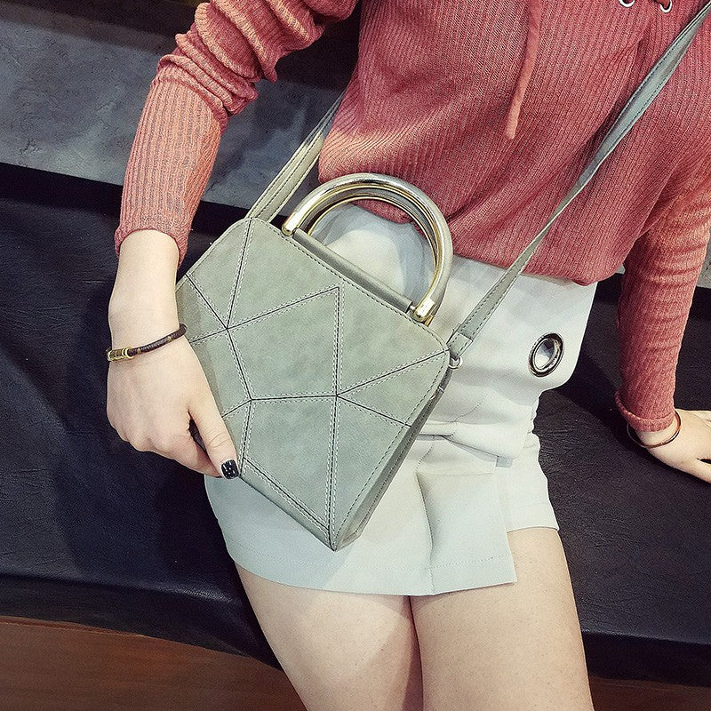 Female small square bag new Korean ladies simple wild handbag