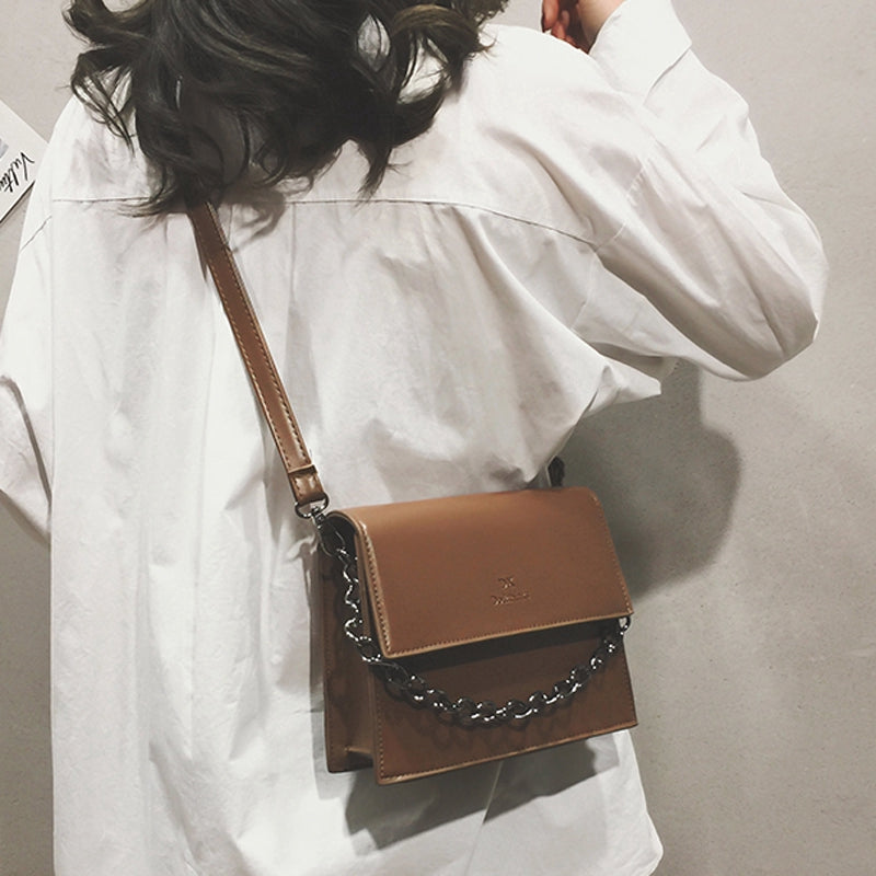 IELGY One shoulder fashion small square bag