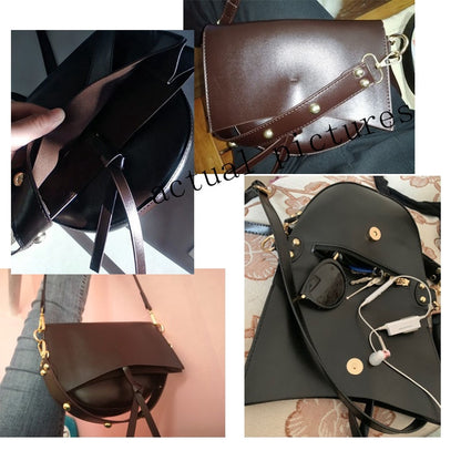 IELGY High quality multi-function horseshoe handbag shoulder bag