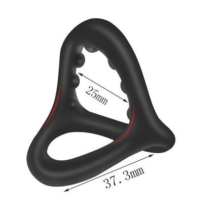 YOUTHAV Hot selling silicone lock sperm ring penis delay anti-ejaculation long-lasting invisible ring set couple sex fun lock sperm ring