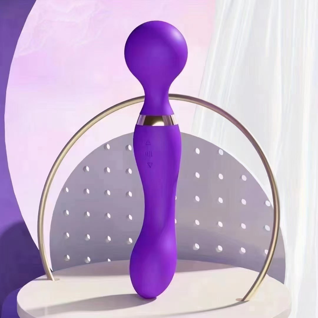 YOUTHAV New full body waterproof multi-purpose rehabilitation double-head vibrator G-spot orgasm masturbation massage stick female device