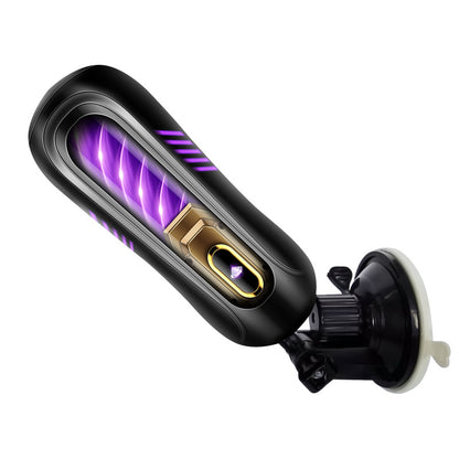YOUTHAV Electric aircraft cup for men with vibration, pronunciation, clamp and suction, simulation channel masturbator, adult products