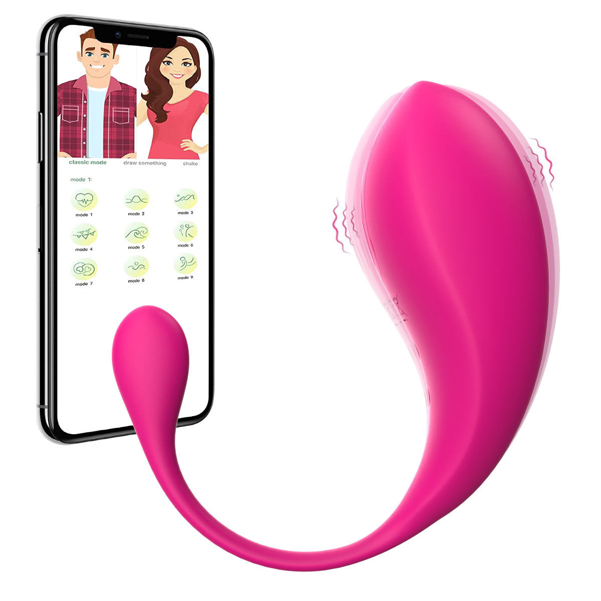 Silent app remote wireless remote control vibration jumping egg female masturbator sex toys female toys