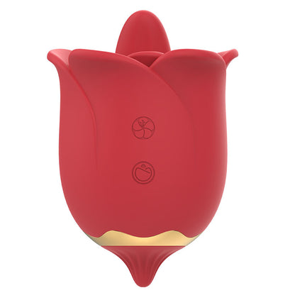 YOUTHAV Tongue licking vibration rose jumping egg female silicone private massager in stock