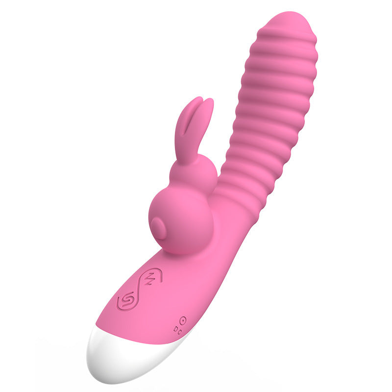 YOUTHAV Rabbit double vibrator frequency conversion vibrator female massage stick instant masturbation device adult toy sex toys