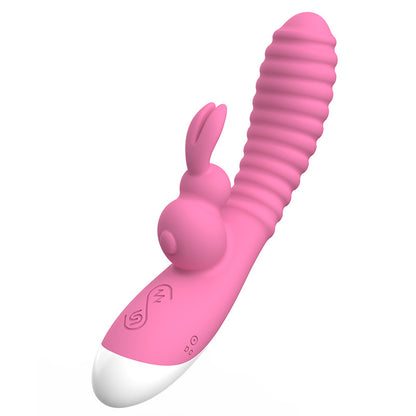 YOUTHAV Rabbit double vibrator frequency conversion vibrator female massage stick instant masturbation device adult toy sex toys