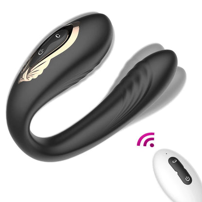 YOUTHAV Twist C-shaped clip vibrator double-headed vibrating and swinging vibrator female masturbation vibration sex toys