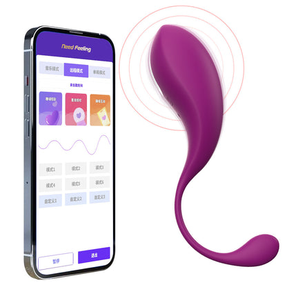 Silent app remote wireless remote control vibration jumping egg female masturbator sex toys female toys