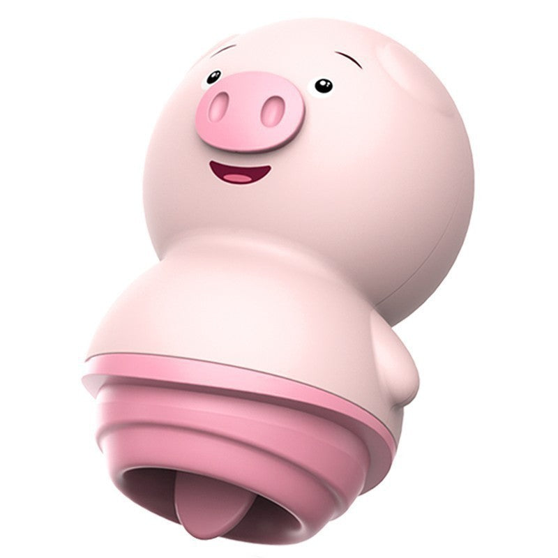 YOUTHAV Tongue licking piglet female frequency conversion vibration tongue licking sucking egg masturbator adult sex toys