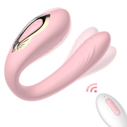 YOUTHAV Twist C-shaped clip vibrator double-headed vibrating and swinging vibrator female masturbation vibration sex toys