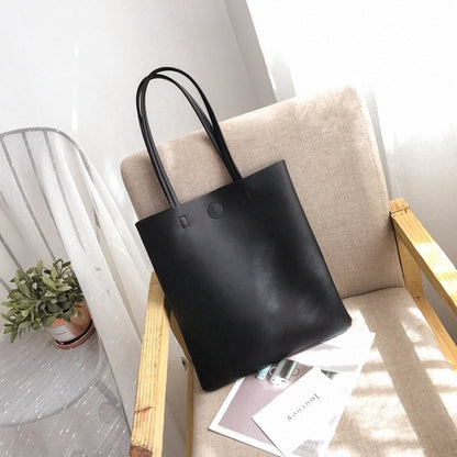 IELGY  Tote bag student 100 lap simple large capacity single shoulder handbag tide