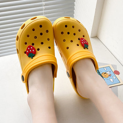 IELGY lightweight fashion cute beach Baotou non-slip slippers women