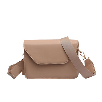 IELGY Shoulder Commuting Fashion Refreshing PU Plain Portable Woman's handbag All-match