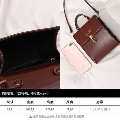 IELGY new lock diagonal diagonal mini bag