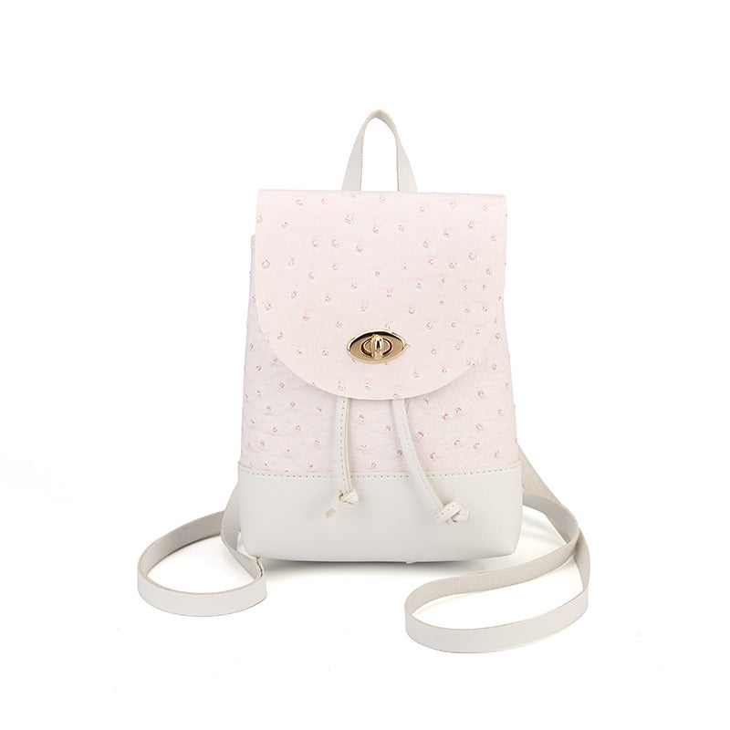 IELGY Korean Fashion Cute Small Backpack Small Fresh Backpack