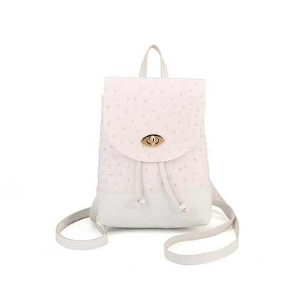 IELGY Korean Fashion Cute Small Backpack Small Fresh Backpack