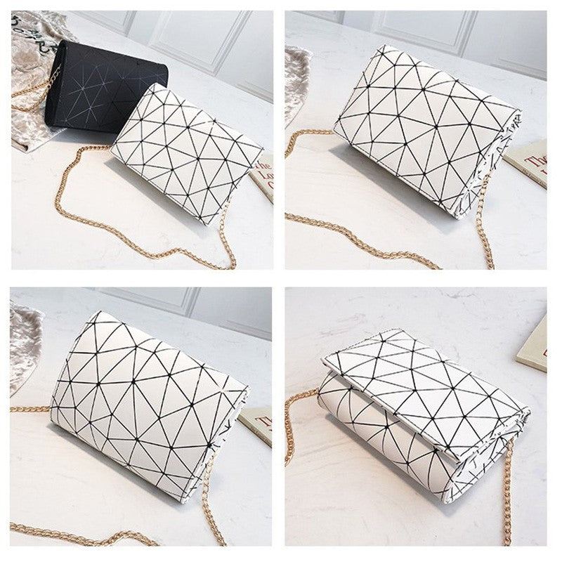 Geometric small bag female Messenger bag chain bag shoulder bag
