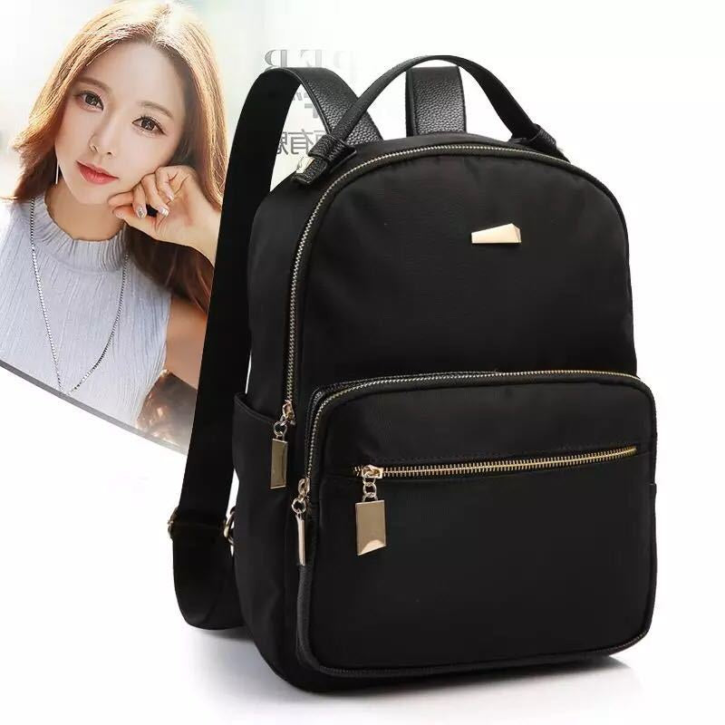 IELGY backpack female Korean version of the trendy Oxford cloth all-match casual waterproof bag