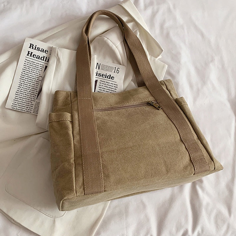 IELGY travel city simple tote bag canvas